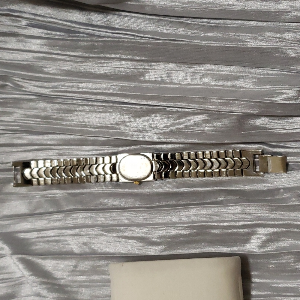 VECCELI Silver & Rhinestone Watch - Picture 5 of 5